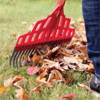 Multi-Purpose Lawn Rake, 20" Blade, 20 Tines, Hardwood Handle, Steel Blade Les Fournitures Industrielles Méga