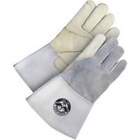 Gander Brand Utility Grain Leather Welder Gloves, Grain Cowhide, Size Large Les Fournitures Industrielles Méga