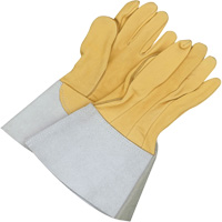 Gander Brand Reverse Grain TIG Welder Gloves, Grain Deerskin, Size 10 Les Fournitures Industrielles Méga