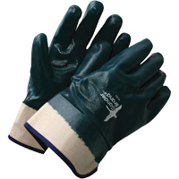 Gants enduits Deny avec poignet de s&eacute;curit&eacute;, Taille unique, R&ecirc;vetement Nitrile, Enveloppe en Coton Les Fournitures Industrielles Méga