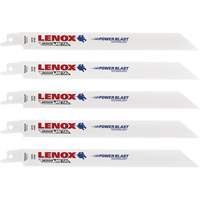 Lame de scie alternative, Bim&eacute;tal, 18 Dents par pouce, 8" lo x 3/4" la Les Fournitures Industrielles Méga