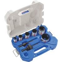 Contractor's Speed Slot&reg; Hole Saw Kit, 9 Pieces Les Fournitures Industrielles Méga
