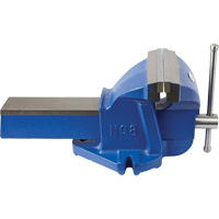 Mechanic's Vise, 8" Jaw Width, 4" Throat Depth Les Fournitures Industrielles Méga