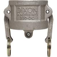 Couvercle anti-poussi&egrave;re &agrave; came et cannelure Dixon Les Fournitures Industrielles Méga
