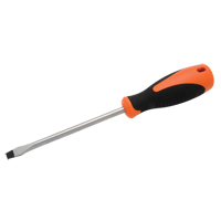 Slotted Screwdriver, 5/16" Tip, Round, 10-5/8" L, Cushion Grip Handle Les Fournitures Industrielles Méga