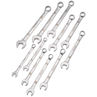 Wrench Set, Combination, 11 Pieces, Metric Les Fournitures Industrielles Méga