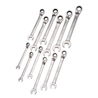 Reversible Wrench Set, Combination, 12 Pieces, Metric Les Fournitures Industrielles Méga