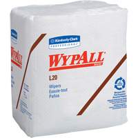 WypAll&reg; L20 Single-Use Towels, All-Purpose, 12-1/2" L x 12" W Les Fournitures Industrielles Méga