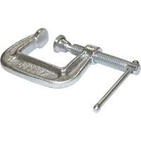 Serre-joint en C de s&eacute;rie l&eacute;g&egrave;re, Capacit&eacute; de 1" (25 mm), Profondeur de gorge de 1" (25 mm) Les Fournitures Industrielles Méga
