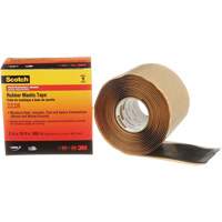 Scotch&reg; Rubber Mastic Tape 2228, 50.8 mm (2") x 3 m (10'), Black Les Fournitures Industrielles Méga