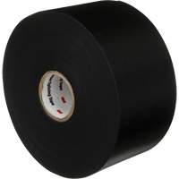 Ruban d'&eacute;pissage sans support en caoutchouc de calibre professionnel Scotch, 50,8 mm (2") la x 9 m (30') lo, 30 mils, Noir Les Fournitures Industrielles Méga