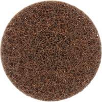 Disque de conditionnement de surface SC-DR Roloc Scotch-Brite, 3" dia., Grain Cors&eacute;, Oxyde d'aluminium Les Fournitures Industrielles Méga