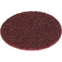 Disque de conditionnement de surface SC- DH Scotch-Brite, 4" dia., Grain Moyen, Oxyde d'aluminium Les Fournitures Industrielles Méga