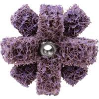 Scotch-Brite Cross Buff, BF-XB, 1-1/2" Dia., Medium Grit, Aluminum Oxide Les Fournitures Industrielles Méga
