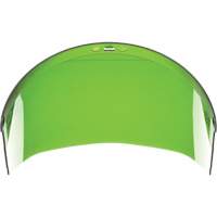 Faceshield Window, Polycarbonate, Green Tint Les Fournitures Industrielles Méga
