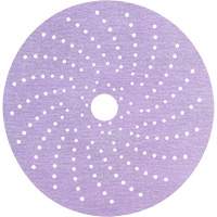 Disque de ponçage net mauve Hookit, dia 6", Grain P240, Oxyde d'aluminium, Poids C Les Fournitures Industrielles Méga