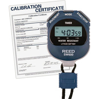 Chronom&egrave;tre REED SW600 avec certificat de calibration, Num&eacute;rique, R&eacute;sistant &agrave; l'eau Les Fournitures Industrielles Méga