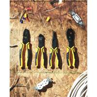 Bi-Material Pliers Set, 4 Pieces Les Fournitures Industrielles Méga