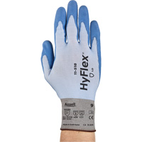 Gants Hy-Flex 11-518, Taille Petit/7, Calibre 18, Rev&ecirc;tement Polyur&eacute;thane, Enveloppe en Dyneema, ASTM ANSI niveau A2/EN 388 niveau B Les Fournitures Industrielles Méga