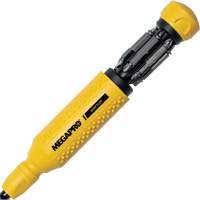 Original SHAFTLOK 15-in-1 Multi-Bit Screwdriver, 8-37/50" L, Textured Handle Les Fournitures Industrielles Méga