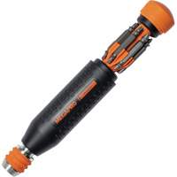 Original MEGALOK 15-in-1 Multi-Bit Screwdriver, 6-3/10" L, Textured Handle Les Fournitures Industrielles Méga