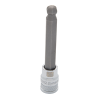 Longue douille &agrave; embout SAE, 3/8" x 3-5/8" lo, Prise 3/8" Les Fournitures Industrielles Méga