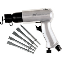 Air Hammer with Chisel Set, 3 CFM, 1/4" NPT, 3500 BPM, 11/16" x 2-5/8" (17.46mm x 66.68mm) Les Fournitures Industrielles Méga