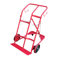 Cylinder Cart, Mold-on Rubber Wheels, 25-1/2"W x 7"L Base, 350 lbs. Les Fournitures Industrielles Méga