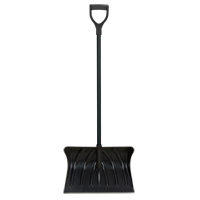 Pelle &agrave; neige en poly, Lame Polypropyl&egrave;ne, Largueur 19-3/4", Manche Prise en D Les Fournitures Industrielles Méga