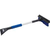 Brosse &agrave; neige t&eacute;lescopique, T&eacute;lescopique, lame Polypropyl&egrave;ne, 32-1/2" Longueur, Bleu Les Fournitures Industrielles Méga