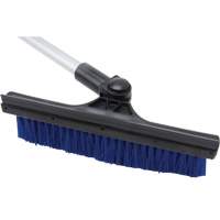 Brosse &agrave; neige t&eacute;lescopique, T&eacute;lescopique, lame Polypropyl&egrave;ne, 32-1/2" Longueur, Bleu Les Fournitures Industrielles Méga