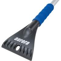Brosse &agrave; neige t&eacute;lescopique, T&eacute;lescopique, lame Polypropyl&egrave;ne, 32-1/2" Longueur, Bleu Les Fournitures Industrielles Méga