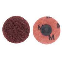 PowerLock&reg; Abrasotex Buffing Disc, 4" Dia., Medium Grit, Aluminum Oxide Les Fournitures Industrielles Méga
