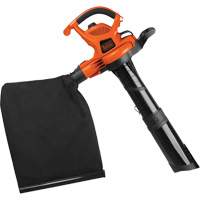 High Performance Leaf Blower/Vacuum/Mulcher, 250 MPH Output, Electric Les Fournitures Industrielles Méga
