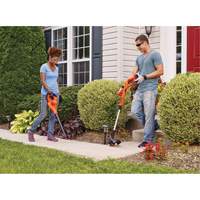 Max* String Trimmer/Edger & Hard Surface Sweeper Combo Kit, 10", Battery Powered, 20 V Les Fournitures Industrielles Méga