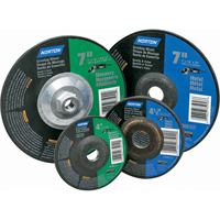 Gemini&reg; Depressed Centre Grinding Wheels, 4" x 1/4", 5/8" Arbor, Aluminum Oxide, Type 27 Les Fournitures Industrielles Méga