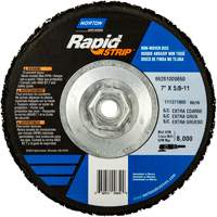 Bear-Tex&reg; Rapid Strip Non-Woven Depressed Center Discs, 7" Dia., Extra Coarse Grit, Silicon Carbide Les Fournitures Industrielles Méga