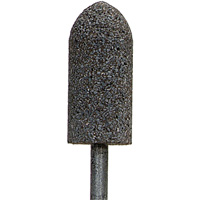 Points de fixation sur liant r&eacute;sinique Norzon, A11, Alumine de zirconium, 7/8" dia., 2" lo Les Fournitures Industrielles Méga