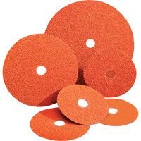 Blaze&reg; Fiber Discs, Ceramic Alumina, 24, 4-1/2" Dia x 7/8" Arbor Les Fournitures Industrielles Méga