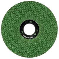 Green Corps Flexible Grinding Wheel, 4-1/2" x 1/8", 7/8" Arbor, Ceramic, Type 27 Les Fournitures Industrielles Méga