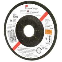 Green Corps Flexible Grinding Wheel, 4-1/2" x 1/8", 7/8" Arbor, Ceramic, Type 27 Les Fournitures Industrielles Méga