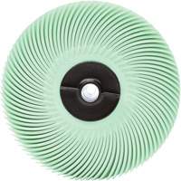 Scotch-Brite Radial Bristle Disc, Aluminum Oxide, 1 Micron Grit, 3" Dia. Les Fournitures Industrielles Méga