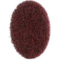 Scotch-Brite Roloc Surface Conditioning Disc, 1" Dia., Medium Grit, Aluminum Oxide Les Fournitures Industrielles Méga