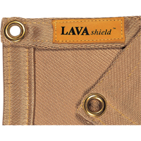 Couverture pour soudage en silice de 18 oz Lavashield, 3' la x 3' lo, R&eacute;sistance &agrave; la temp. 1472°F(800°C) Les Fournitures Industrielles Méga