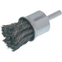 Economy Knot Wire End Brush, 3/4" Dia., 0.02 Wire Dia., 1/4" Shank Les Fournitures Industrielles Méga