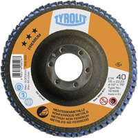 Flap Disc, 4-1/2" x 7/8", Type 29, 40 Grit, Ceramic Les Fournitures Industrielles Méga