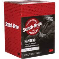 Scotch-Brite 7447 Hand Pads, Aluminum Oxide, 9" x 6", Very Fine Grit Les Fournitures Industrielles Méga