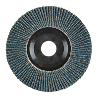 Flap Disc, 4-1/2" x 7/8", Type 27, 40 Grit, Zirconium Les Fournitures Industrielles Méga