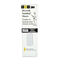 Feuille de placopl&acirc;tre frais&eacute;e Tri-M-Rite Fre-Cut, 11-1/4" x 3-5/16", Grain 100, Carbure de silicium Les Fournitures Industrielles Méga