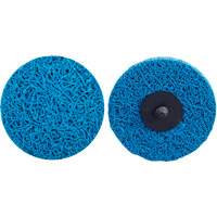 Vortex Rapid Blend Non-Woven Quick-Change Abrasive Disc, 3" Dia., Medium Grit, Aluminum Oxide Les Fournitures Industrielles Méga